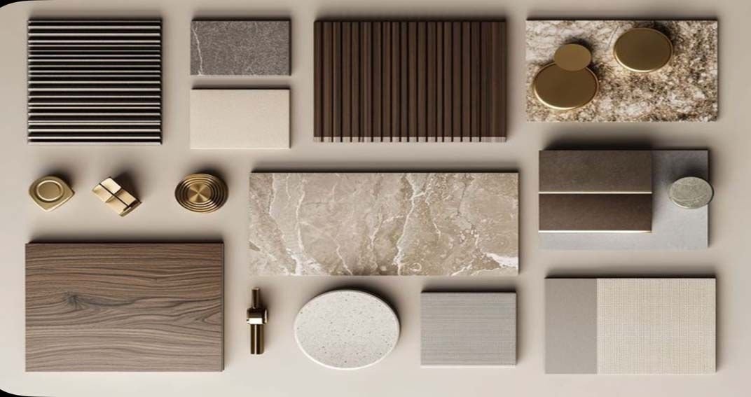 Materials, Furniture & Lighting